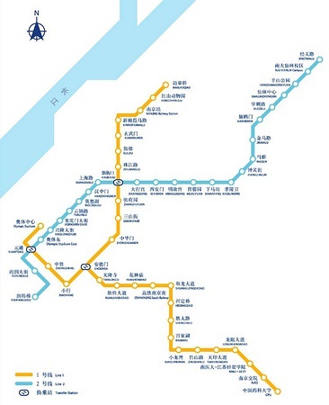 “南京地铁最新版线路图解读”